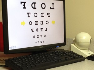 Computerized Eye Chart