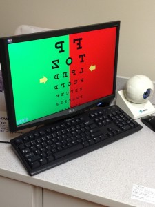 Computerized Eye Chart